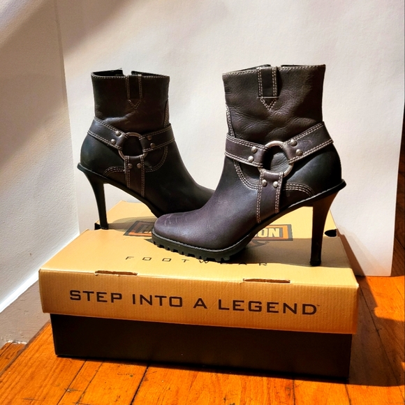 Harley Davidson boots size 7.5 - Picture 2 of 10